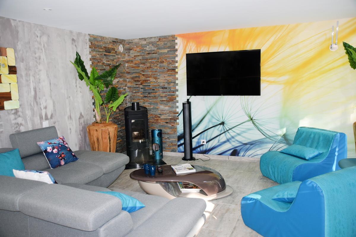Séjour nature Ecolodge chambre avec jacuzzi dans villa design Gorges du Tarn Aveyron