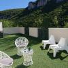 Solarium rooftop terrace with exceptional panoramic views of the Gorges of tarn exceptional villa wtih pool spa Aveyron