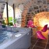chambre avec spa hammam, gîte avec spa hammam sous voûte en pierres